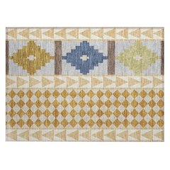 Machine Washable Indoor/Outdoor Chantille ACN2522 Orange 1'8" x 2'6" Rug