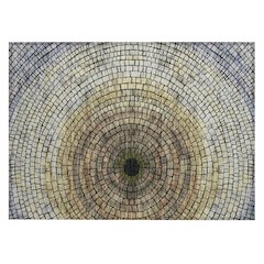 Machine Washable Indoor/Outdoor Chantille ACN2524 Gold 1'8" x 2'6" Rug
