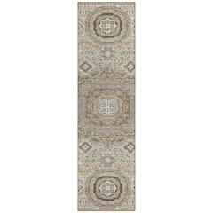 Machine Washable Indoor/Outdoor Chantille ACN2525 Brown 2'3" x 7'6" Runner Rug