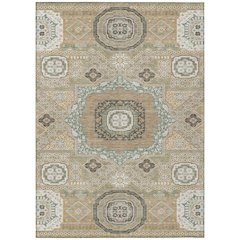 Machine Washable Indoor/Outdoor Chantille ACN2525 Gold 2'6" x 3'10" Rug