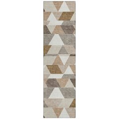 Machine Washable Indoor/Outdoor Chantille ACN2526 Ivory 2'3" x 7'6" Runner Rug