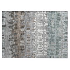 Machine Washable Indoor/Outdoor Chantille ACN2529 Green 1'8" x 2'6" Rug