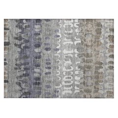 Machine Washable Indoor/Outdoor Chantille ACN2529 Brown 1'8" x 2'6" Rug