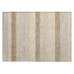 Machine Washable Indoor/Outdoor Chantille ACN2530 Gold 1'8" x 2'6" Rug