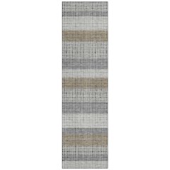 Machine Washable Indoor/Outdoor Chantille ACN2530 Gray 2'3" x 7'6" Runner Rug