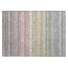 Machine Washable Indoor/Outdoor Chantille ACN2531 Gray 1'8" x 2'6" Rug