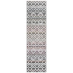 Machine Washable Indoor/Outdoor Chantille ACN2531 Gray 2'3" x 7'6" Runner Rug