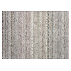 Machine Washable Indoor/Outdoor Chantille ACN2531 Brown 1'8" x 2'6" Rug