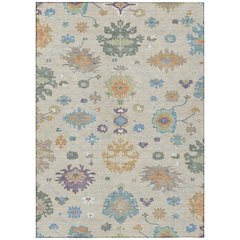 Machine Washable Indoor/Outdoor Chantille ACN2532 Brown 2'6" x 3'10" Rug