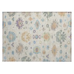 Machine Washable Indoor/Outdoor Chantille ACN2532 Brown 1'8" x 2'6" Rug
