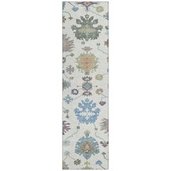 Machine Washable Indoor/Outdoor Chantille ACN2532 Ivory 2'3" x 7'6" Runner Rug