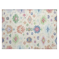 Machine Washable Indoor/Outdoor Chantille ACN2532 Ivory 1'8" x 2'6" Rug