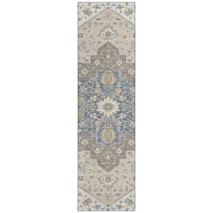 Machine Washable Indoor/Outdoor Chantille ACN2533 Ivory 2'3" x 7'6" Runner Rug