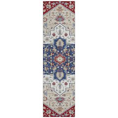 Machine Washable Indoor/Outdoor Chantille ACN2533 Red 2'3" x 7'6" Runner Rug