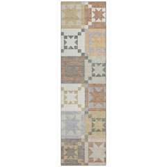 Machine Washable Indoor/Outdoor Chantille ACN2538 Ivory 2'3" x 7'6" Runner Rug