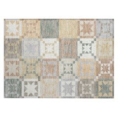 Machine Washable Indoor/Outdoor Chantille ACN2538 Ivory 1'8" x 2'6" Rug