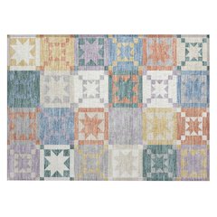 Machine Washable Indoor/Outdoor Chantille ACN2538 Gray 1'8" x 2'6" Rug