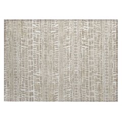 Machine Washable Indoor/Outdoor Chantille ACN2540 Brown 1'8" x 2'6" Rug