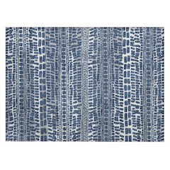 Machine Washable Indoor/Outdoor Chantille ACN2540 Blue 1'8" x 2'6" Rug