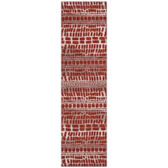 Machine Washable Indoor/Outdoor Chantille ACN2540 Red 2'3" x 7'6" Runner Rug
