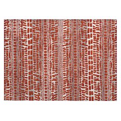 Machine Washable Indoor/Outdoor Chantille ACN2540 Red 1'8" x 2'6" Rug