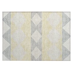 Machine Washable Indoor/Outdoor Chantille ACN2545 Ivory 1'8" x 2'6" Rug