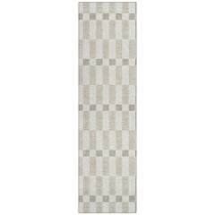 Machine Washable Indoor/Outdoor Chantille ACN2547 Ivory 2'3" x 7'6" Runner Rug