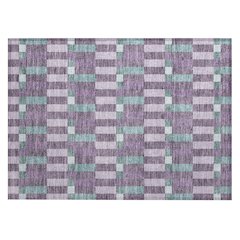Machine Washable Indoor/Outdoor Chantille ACN2548 Purple 1'8" x 2'6" Rug