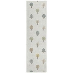 Machine Washable Indoor/Outdoor Chantille ACN2550 Ivory 2'3" x 7'6" Runner Rug