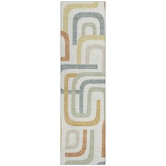 Machine Washable Indoor/Outdoor Chantille ACN2551 Ivory 2'3" x 7'6" Runner Rug