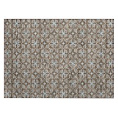 Machine Washable Indoor/Outdoor Chantille ACN2552 Brown 1'8" x 2'6" Rug