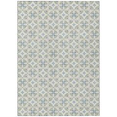 Machine Washable Indoor/Outdoor Chantille ACN2552 Ivory 2'6" x 3'10" Rug