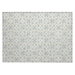 Machine Washable Indoor/Outdoor Chantille ACN2552 Ivory 1'8" x 2'6" Rug