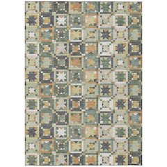 Machine Washable Indoor/Outdoor Chantille ACN2553 Green 2'6" x 3'10" Rug