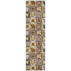 Machine Washable Indoor/Outdoor Chantille ACN2553 Brown 2'3" x 7'6" Runner Rug