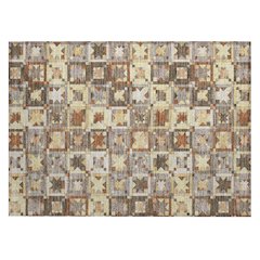 Machine Washable Indoor/Outdoor Chantille ACN2553 Brown 1'8" x 2'6" Rug