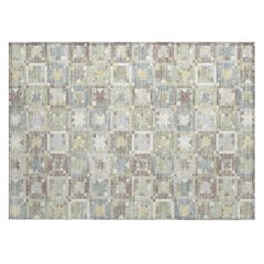 Machine Washable Indoor/Outdoor Chantille ACN2553 Green 1'8" x 2'6" Rug