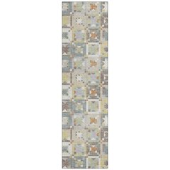 Machine Washable Indoor/Outdoor Chantille ACN2553 Ivory 2'3" x 7'6" Runner Rug