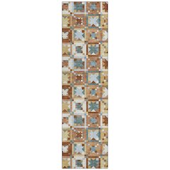 Machine Washable Indoor/Outdoor Chantille ACN2553 Orange 2'3" x 7'6" Runner Rug