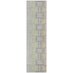 Machine Washable Indoor/Outdoor Chantille ACN2556 Ivory 2'3" x 7'6" Runner Rug