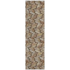 Machine Washable Indoor/Outdoor Chantille ACN2557 Brown 2'3" x 7'6" Runner Rug