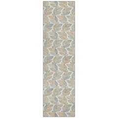 Machine Washable Indoor/Outdoor Chantille ACN2557 Ivory 2'3" x 7'6" Runner Rug