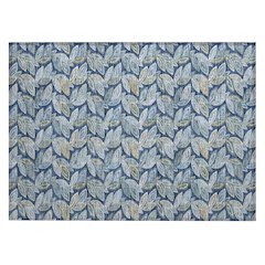 Machine Washable Indoor/Outdoor Chantille ACN2557 Blue 1'8" x 2'6" Rug