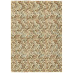 Machine Washable Indoor/Outdoor Chantille ACN2557 Gold 2'6" x 3'10" Rug