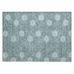 Machine Washable Indoor/Outdoor Chantille ACN2559 Teal 1'8" x 2'6" Rug