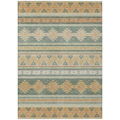 Machine Washable Indoor/Outdoor Chantille ACN2561 Green 2'6" x 3'10" Rug