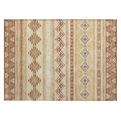 Machine Washable Indoor/Outdoor Chantille ACN2561 Gold 1'8" x 2'6" Rug