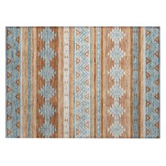 Machine Washable Indoor/Outdoor Chantille ACN2561 Orange 1'8" x 2'6" Rug