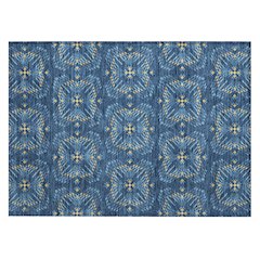 Machine Washable Indoor/Outdoor Chantille ACN2563 Blue 1'8" x 2'6" Rug