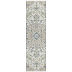 Machine Washable Indoor/Outdoor Chantille ACN2564 Ivory 2'3" x 7'6" Runner Rug